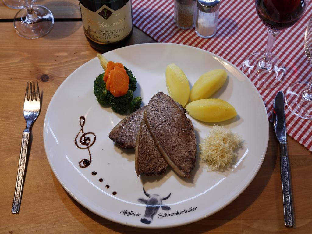 Gaisbock Der Dorfurlaub Fischen im Allgaeu Exterior foto