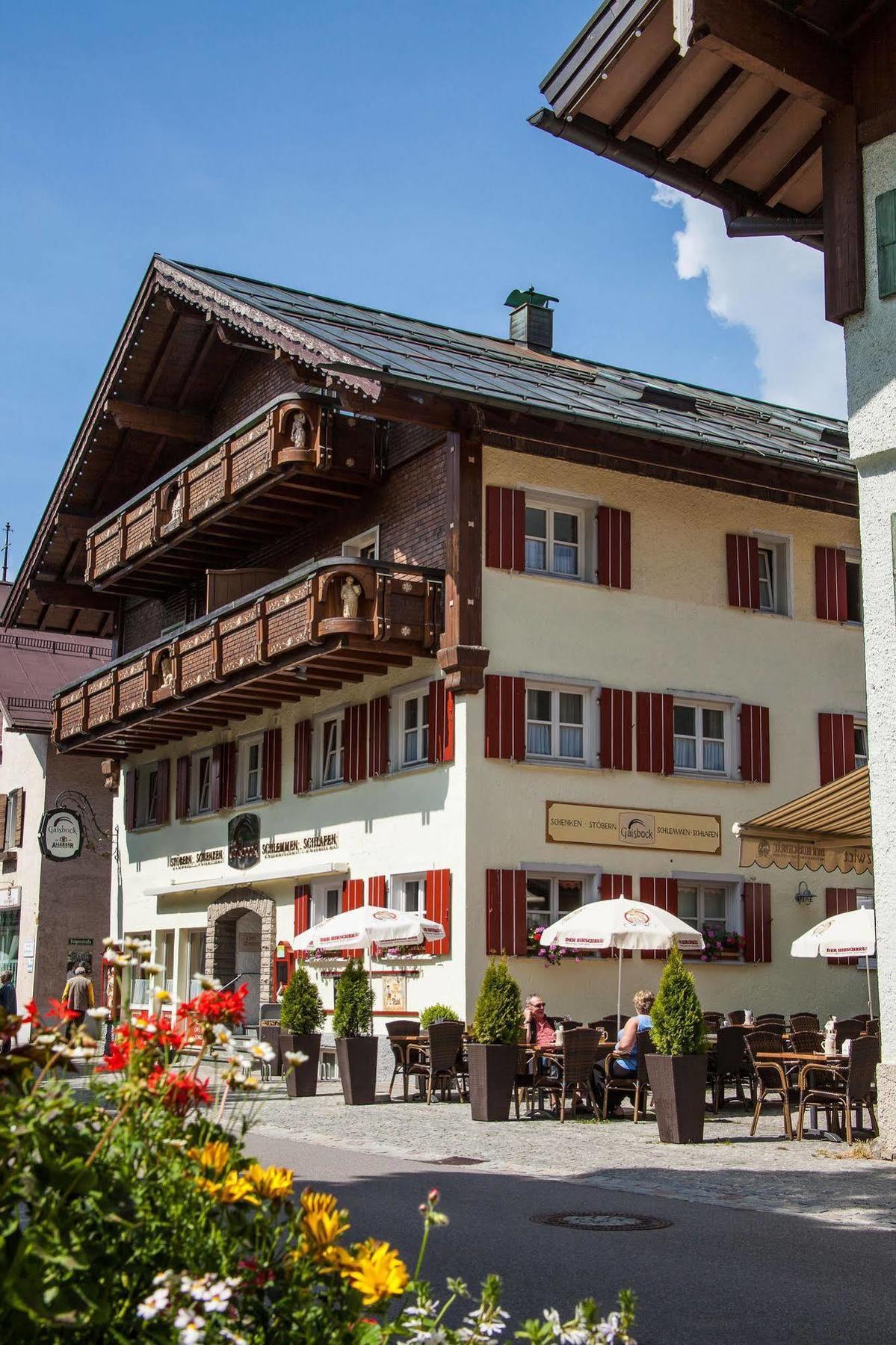 Gaisbock Der Dorfurlaub Fischen im Allgaeu Exterior foto